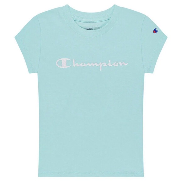 Champion Girl's Heavyweight 3 Piece Tee, Hoodie & Legging Set Oxford Heather 18M - Picture 4 of 9